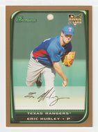 Eric Hurley - Texas Rangers - GOLD (MLB Baseball Card) 2008 Bowman Draft # 23 Mint