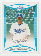 Devaris Strange-Gordon - Los Angeles Dodgers (MLB Baseball Card) 2008 Bowman Draft Prospects # 53 Mint