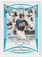 Nate Schierholtz - San Francisco Giants (MLB Baseball Card) 2008 Bowman Draft Prospects # 67 Mint