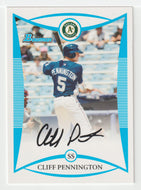 Cliff Pennington - Oakland Athletics (MLB Baseball Card) 2008 Bowman Draft Prospects # 77 Mint