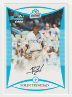 Polin Trinidad - Houston Astros (MLB Baseball Card) 2008 Bowman Draft Prospects # 80 Mint