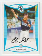 Chris Getz - Chicago White Sox (MLB Baseball Card) 2008 Bowman Draft Prospects # 81 Mint