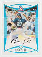 Jesse Todd - St. Louis Cardinals (MLB Baseball Card) 2008 Bowman Draft Prospects # 98 Mint