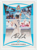 Gerardo Parra - Arizona Diamondbacks (MLB Baseball Card) 2008 Bowman Draft Prospects # 103 Mint