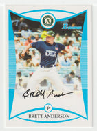 Brett Anderson - Oakland Athletics (MLB Baseball Card) 2008 Bowman Draft Prospects # 108 Mint