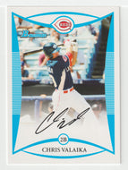 Chris Valaika - Cincinnati Reds (MLB Baseball Card) 2008 Bowman Draft Prospects # 109 Mint