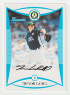 Trevor Cahill - Oakland Athletics (MLB Baseball Card) 2008 Bowman Draft Prospects # 110 Mint
