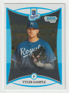 Tyler Sample - Kansas City Royals - CHROME (MLB Baseball Card) 2008 Bowman Draft Prospects # 29 Mint