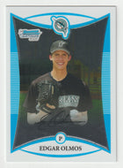 Edgar Olmos - Florida Marlins - CHROME (MLB Baseball Card) 2008 Bowman Draft Prospects # 45 Mint