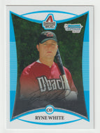 Ryne White - Arizona Diamondbacks - CHROME (MLB Baseball Card) 2008 Bowman Draft Prospects # 52 Mint