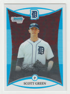 Scott Green - Detroit Tigers - CHROME (MLB Baseball Card) 2008 Bowman Draft Prospects # 59 Mint