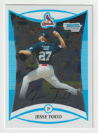 Jesse Todd - St. Louis Cardinals - CHROME (MLB Baseball Card) 2008 Bowman Draft Prospects # 98 Mint