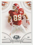 Tony Gonzalez - Kansas City Chiefs (NFL Football Card) 2008 Donruss Threads # 9 Mint