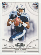 Vince Young - Tennessee Titans (NFL Football Card) 2008 Donruss Threads # 21 Mint