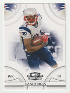 Randy Moss - New England Patriots (NFL Football Card) 2008 Donruss Threads # 24 Mint