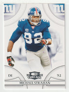 Michael Strahan - New York Giants (NFL Football Card) 2008 Donruss Threads # 28 Mint