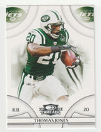 Thomas Jones - New York Jets (NFL Football Card) 2008 Donruss Threads # 29 Mint