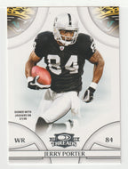 Jerry Porter - Jacksonville Jaguars (NFL Football Card) 2008 Donruss Threads # 31 Mint