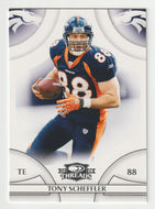 Tony Scheffler - Denver Broncos (NFL Football Card) 2008 Donruss Threads # 35 Mint