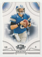 Jon Kitna - Detroit Lions (NFL Football Card) 2008 Donruss Threads # 42 Mint