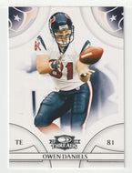 Owen Daniels - Houston Texans (NFL Football Card) 2008 Donruss Threads # 52 Mint