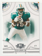 Ted Ginn Jr. - Miami Dolphins (NFL Football Card) 2008 Donruss Threads # 68 Mint