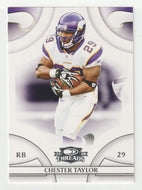 Chester Taylor - Minnesota Vikings (NFL Football Card) 2008 Donruss Threads # 73 Mint