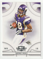 Sidney Rice - Minnesota Vikings (NFL Football Card) 2008 Donruss Threads # 74 Mint