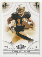 Marques Colston - New Orleans Saints (NFL Football Card) 2008 Donruss Threads # 79 Mint