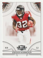 Jerious Norwood - Atlanta Falcons (NFL Football Card) 2008 Donruss Threads # 91 Mint