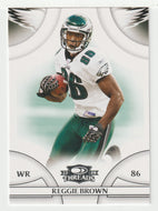 Reggie Brown - Philadelphia Eagles (NFL Football Card) 2008 Donruss Threads # 100 Mint