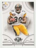 Willie Parker - Pittsburgh Steelers (NFL Football Card) 2008 Donruss Threads # 104 Mint