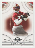 DeShaun Foster - San Francisco 49ers (NFL Football Card) 2008 Donruss Threads # 109 Mint