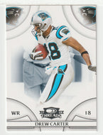 Drew Carter - Carolina Panthers (NFL Football Card) 2008 Donruss Threads # 113 Mint