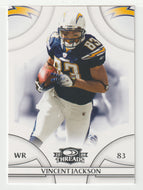 Vincent Jackson - San Diego Chargers (NFL Football Card) 2008 Donruss Threads # 119 Mint