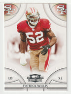 Patrick Willis - San Francisco 49ers (NFL Football Card) 2008 Donruss Threads # 127 Mint