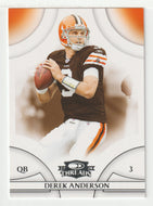 Derek Anderson - Cleveland Browns (NFL Football Card) 2008 Donruss Threads # 129 Mint