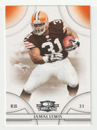 Jamal Lewis - Cleveland Browns (NFL Football Card) 2008 Donruss Threads # 130 Mint