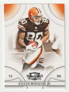 Kellen Winslow - Cleveland Browns (NFL Football Card) 2008 Donruss Threads # 131 Mint
