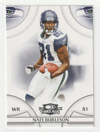 Nate Burleson - Seattle Seahawks (NFL Football Card) 2008 Donruss Threads # 133 Mint