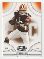 Josh Cribbs - Cleveland Browns (NFL Football Card) 2008 Donruss Threads # 135 Mint