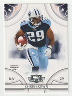 Chris Brown - Tennessee Titans (NFL Football Card) 2008 Donruss Threads # 144 Mint