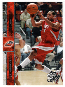 J.R. Giddens - New Mexico Lobos (NCAA - NBA Basketball Card) 2008 Press Pass # 10 Mint