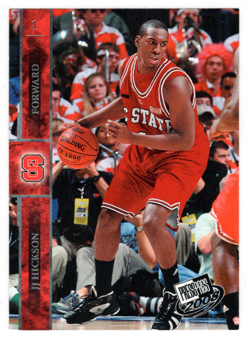 J.J. Hickson - NC State Wolfpack (NCAA - NBA Basketball Card) 2008 Press Pass # 15 Mint