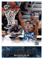 Brandon Rush - Kansas Jayhawks - All Americans (NCAA - NBA Basketball Card) 2008 Press Pass # 46 Mint