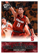 Brook Lopez - Stanford Cardinal - All Americans (NCAA - NBA Basketball Card) 2008 Press Pass # 54 Mint