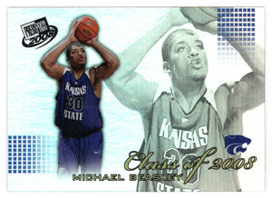 Michael Beasley - Kansas State Wildcats - Class of 2008 Foil (NCAA - NBA Basketball Card) 2008 Press Pass # CL-7 Mint