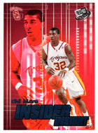 O.J. Mayo - USC Trojans - Insider Insight BLUE (NCAA - NBA Basketball Card) 2008 Press Pass # II-7 Mint