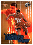 D.J. Augustin - Texas Longhorns - Insider Insight BLUE (NCAA - NBA Basketball Card) 2008 Press Pass # II-9 Mint