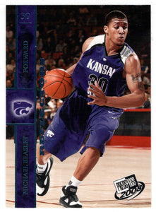 Michael Beasley - Kansas State Wildcats - Reflectors (NCAA - NBA Basketball Card) 2008 Press Pass # 3 Mint